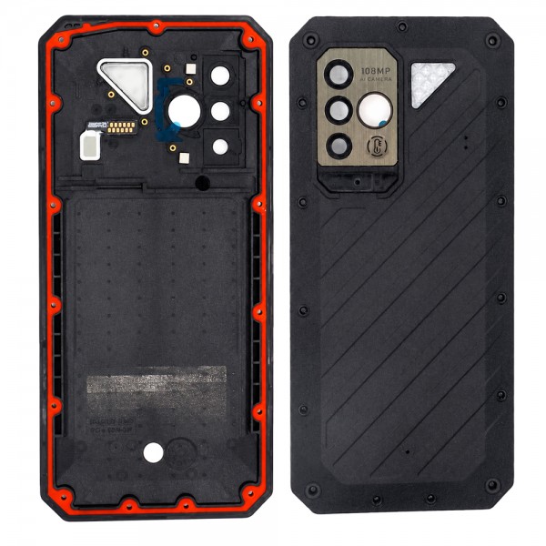 ULEFONE ανταλλακτικό back cover για smartphone Power Armor 18, μαύρο - 