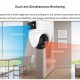 VSTARCAM smart κάμερα CS2DR, 3MP, dual lens, WiFi, PTZ, SD