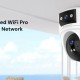 VSTARCAM smart κάμερα CS2DR, 3MP, dual lens, WiFi, PTZ, SD