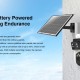 VSTARCAM smart ηλιακή κάμερα BG621DR, dual lens, 3MP, 4G, SD, PTZ, IP66