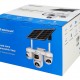 VSTARCAM smart ηλιακή κάμερα AG623FR, four-lens, 3MP, 4G, SD, PTZ, IP66