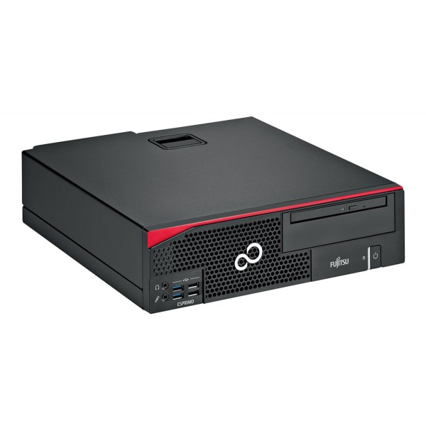 FUJITSU PC ESPRIMO D958 SFF, Refurbished Grade A Repainted, i5-8500, 8/256GB SSD, FreeDOS - Refurbished PC