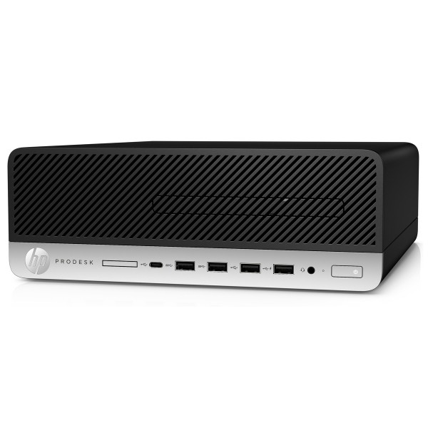 HP PC ProDesk 600 G5 SFF, Refurbished Grade A Repainted, i5-9500T, 16/256GB M.2, FreeDOS - Refurbished PC