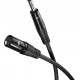 GOOBAY καλώδιο ήχου 6.35mm σε XLR 80052, 3m, μαύρο