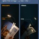 GLOCUSENT LED φακός διαβάσματος GLCSNTBL105W, επαναφορτιζόμενος, έως 45lm, λευκός