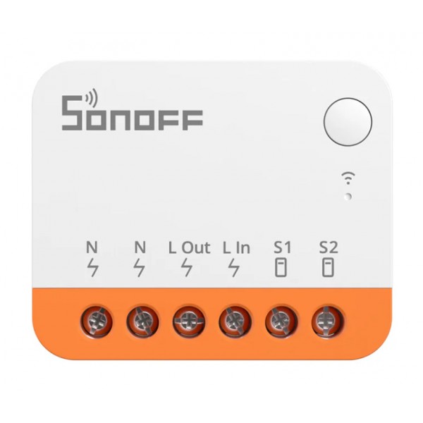 SONOFF smart διακόπτης MINIR4, 2 κανάλια, WiFi, 10A, λευκός - Service & Εργαλεία