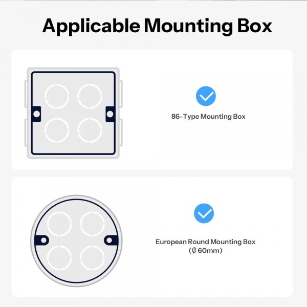 SONOFF smart επιτοίχιος διακόπτης ρολών Orb-RBS, WiFi, Matter, 1A, λευκός