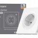 SONOFF smart επιτοίχια πρίζα ρεύματος WS01TPF-E, WiFi, Matter, 16A/4000W, λευκή