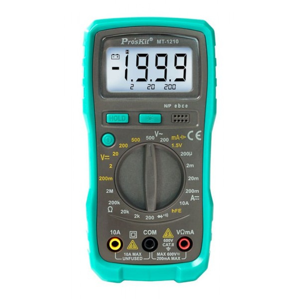 PROSKIT ψηφιακό πολύμετρο MT-1210, μέτρηση AC/DC - Service & Εργαλεία