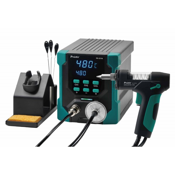 PROSKIT σταθμός αποκόλλησης SS-331NB με πιστόλι, 160-480°C - 