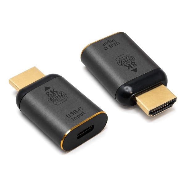 POWERTECH αντάπτορας HDMI σε USB-C CAB-UC103, 8K/60Hz, γκρι - Powertech