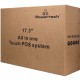 POWERTECH οθόνη αφής PT-1631, LCD, 17.3" 1920x1080p, HDMI/VGA, VESA 75x75mm, μαύρη