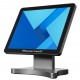 POWERTECH οθόνη αφής PT-1632, LCD, 15" 1024x768p, HDMI/VGA, VESA 75x75mm, μαύρη