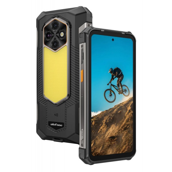 ULEFONE smartphone RugKing 5 Pro, 6.78", 8/256GB, 20000mAh, IP68/IP69K/MIL-STD-810H, μαύρο - Smartphones