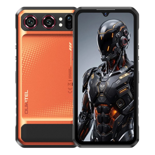 OUKITEL smartphone WP68 Air, 6.88", 12/512GB, 5G, 8000mAh, IP68/IP69K/MIL-STD-810H, πορτοκαλί - Smartphones