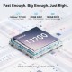 DOOGEE tablet Tab G5, 10.1", 3/128GB, 4G, Android 16, 7500mAh, μπλε