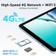 DOOGEE tablet Tab G5, 10.1", 3/128GB, 4G, Android 16, 7500mAh, μπλε