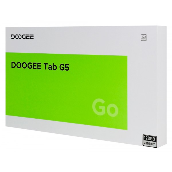 DOOGEE tablet Tab G5, 10.1", 3/128GB, 4G, Android 16, 7500mAh, μπλε
