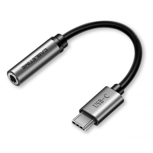CABLETIME αντάπτορας USB-C σε 3.5mm CT-CMAUDIO, γκρι - Σύγκριση Προϊόντων