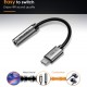 CABLETIME αντάπτορας USB-C σε 3.5mm CT-CMAUDIO, γκρι