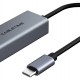 CABLETIME αντάπτορας δικτύου CT-CML100-AG, USB-C, 100Mbps Ethernet, γκρι