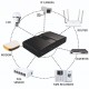 POWERTECH mini DC UPS PT-1634, 36W, 20000mAh, 3x DC, USB/USB-C, PoE/LAN, μαύρο