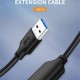 CABLETIME καλώδιο προέκτασης USB CT-C160-U3-AMAFN, 5Gbps, 2m, μαύρο