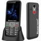 POWERTECH κινητό τηλέφωνο Sentry 3.36, 3.36", dual SIM, πλήκτρο SOS, μαύρο