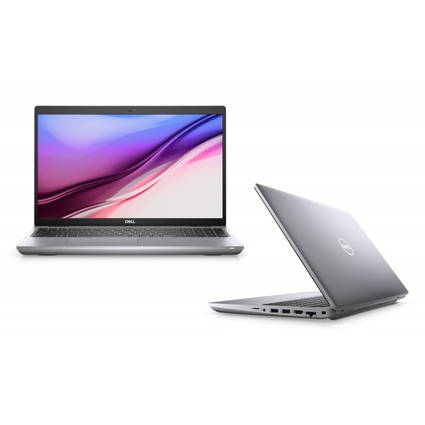 DELL Laptop Latitude 5521, Factory Refurbished Grade A, i5-11400H, 16/256GB SSD, 15.6", Cam, Integrated Graphics, Windows 11 Pro - Refurbished Laptops