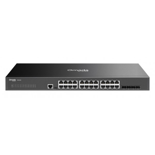 TP-LINK Omada access switch TL-SG3428, 24-Port Gigabit, 4x SFP, V2.40 - 