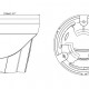 POWERTECH IP κάμερα PT-1593 με μικρόφωνο & Full Color λειτουργία, 8MP, 2.8mm, PoE, IP67