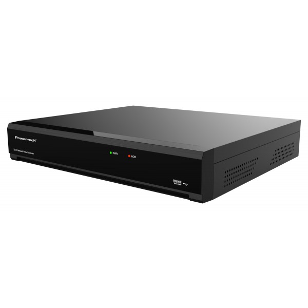 POWERTECH NVR καταγραφικό PT-1600, 12MP, H.264+/H.265+, 32 κανάλια