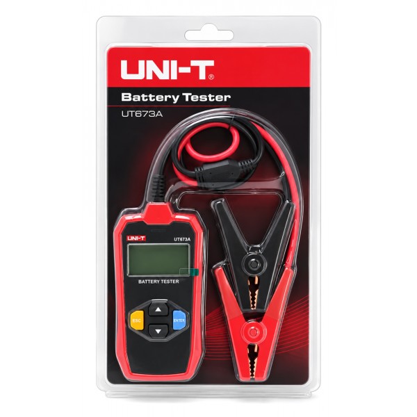 UNI-T tester μπαταρίας αυτοκινήτου UT673A, 12/24V, 3-250Ah