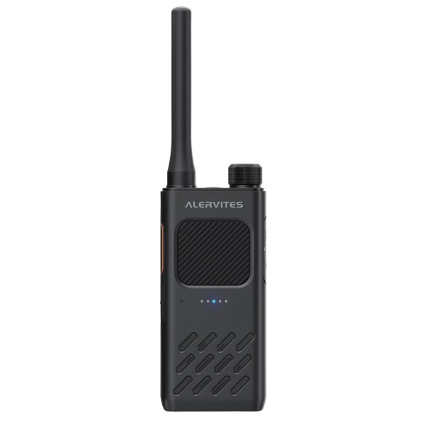 ALERVITES ασύρματος πομποδέκτης AT2, 2W, UHF 400-480MHz, Bluetooth, γκρι - ALERVITES