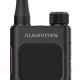 ALERVITES ασύρματος πομποδέκτης AT2, 2W, UHF 400-480MHz, Bluetooth, γκρι
