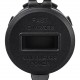 POWERTECH πρίζα USB για σκάφη & οχήματα PTL-031, USB-C & 2x USB, 36W, με οθόνη, IP65