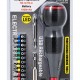 POWERTECH κατσαβίδι μπαταρίας με μύτες PT-1644, LED φακός, 1800mAh