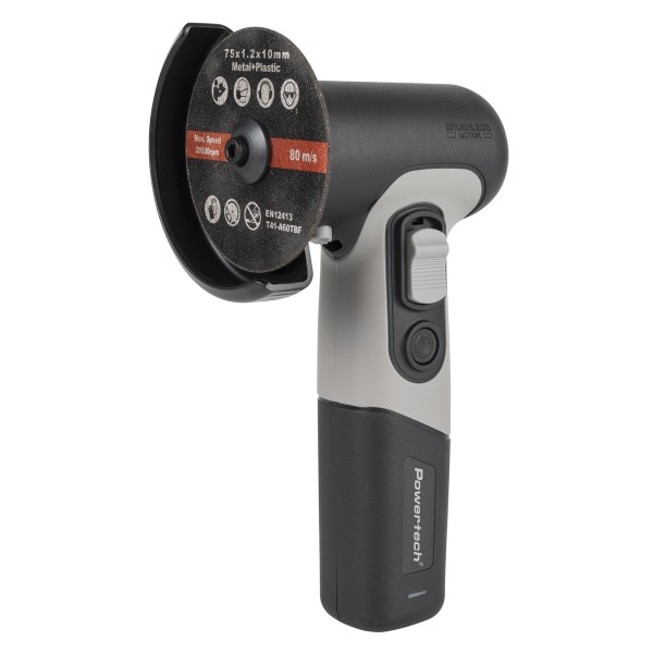 POWERTECH mini τροχός μπαταρίας PT-1646, 75mm, 12V, 2000mAh - Powertech