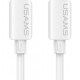 USAMS καλώδιο USB-C SJ787, σιλικόνης, 60W, 480Mbps, 1m, λευκό
