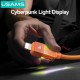USAMS καλώδιο Lightning σε USB-C SJ776, 30W, 480Mbps, 1.2m, πορτοκαλί
