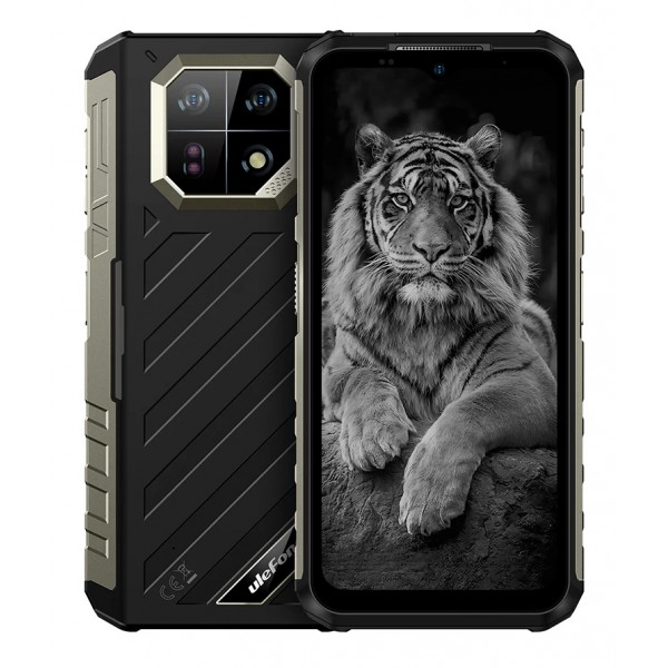 ULEFONE smartphone Armor 22 Pro, 6.58", 8/256GB, 6600mAh, IP68/IP69K/MIL-STD-810H, μαύρο - Smartphones