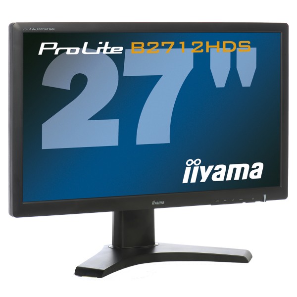 IIYAMA used οθόνη B2712HDS-B1 TN-LED, 27" 1920x1080, VGA/DisplayPort/HDMI, Grade B - Used Οθόνες PC