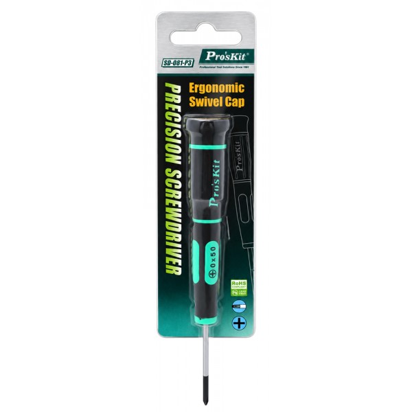 PROSKIT κατσαβίδι ακριβείας σταυρωτό SD-081-P3, PH0