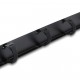 DELOCK cable management panel 91067 για rack 19", 1U, βάθος 44.2mm, μεταλλικό, μαύρο