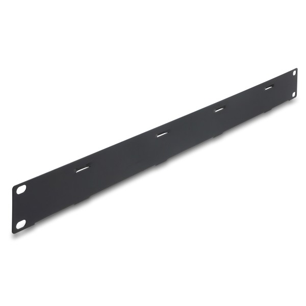 DELOCK cable management panel 91067 για rack 19", 1U, βάθος 44.2mm, μεταλλικό, μαύρο - Καμπίνες - Rack