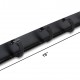 DELOCK cable management panel 91067 για rack 19", 1U, βάθος 44.2mm, μεταλλικό, μαύρο
