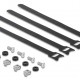 DELOCK cable management panel 91067 για rack 19", 1U, βάθος 44.2mm, μεταλλικό, μαύρο