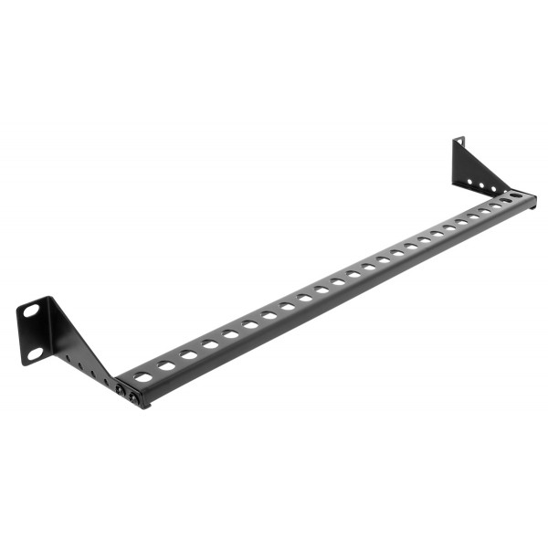 DELOCK cable management panel 91068 για rack 19", 1U, βάθος 40-90mm, μεταλλικό, μαύρο - Καμπίνες - Rack