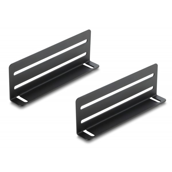 DELOCK ράφι για rack 19" 91069, 1U, βάθος 154mm, μαύρο