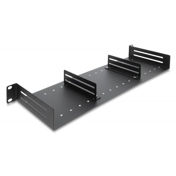 DELOCK ράφι για rack 19" 91069, 1U, βάθος 154mm, μαύρο - Καμπίνες - Rack